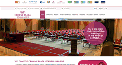 Desktop Screenshot of crowneplazaharbiye.com